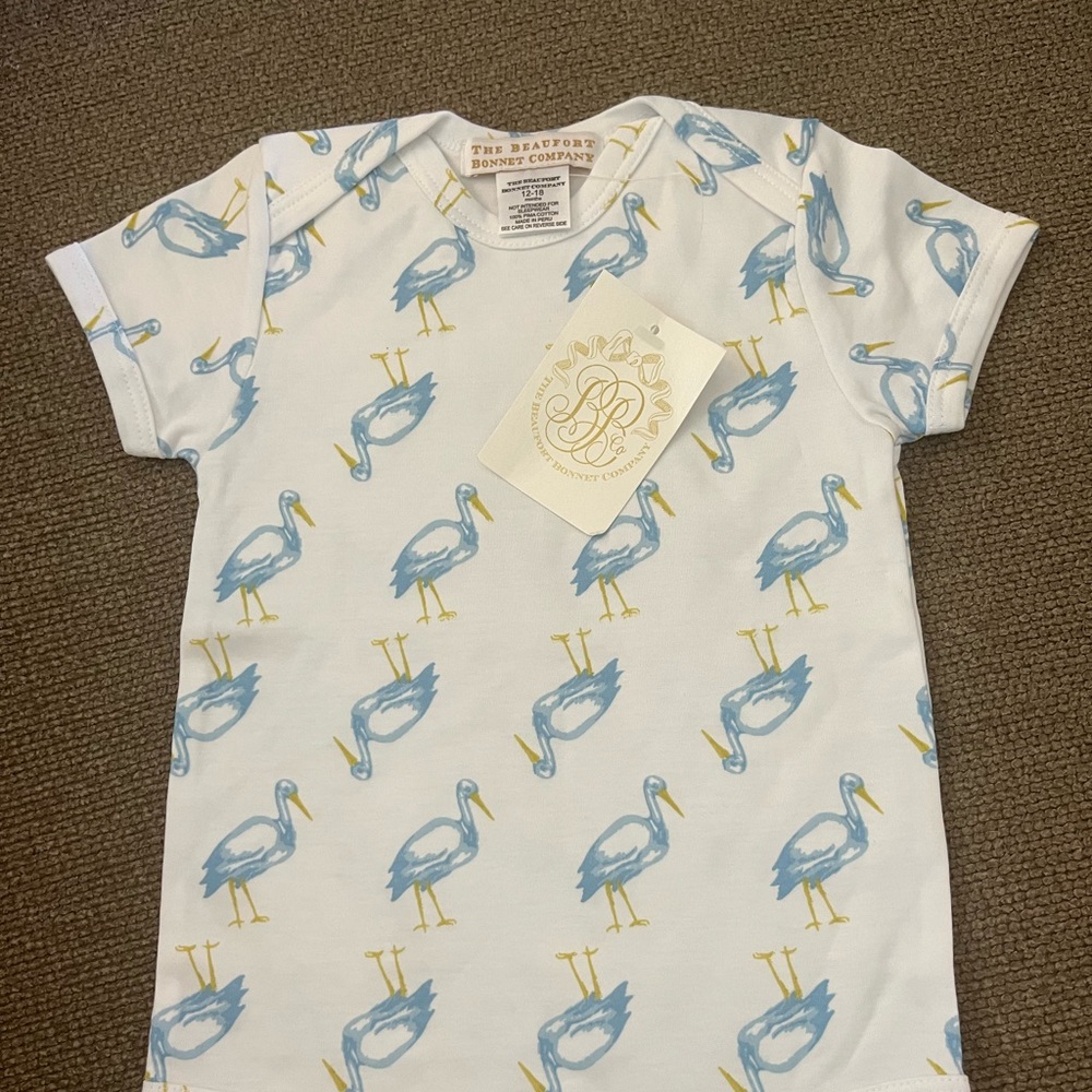 TBBC Stork Onesie